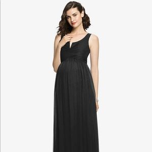 Dessy Lux Chiffon Maternity Dress - STYLE M424
